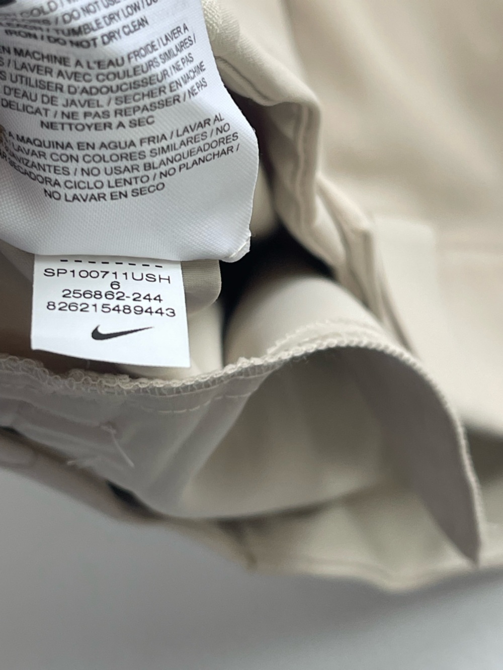 Nike Golf Dri-FIT Bermuda Shorts Women’s Khaki Size 6 - Picture 12 of 14